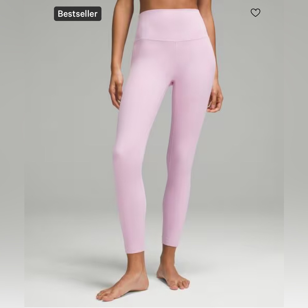 Beautiful light pink LULULEMON Leggings
